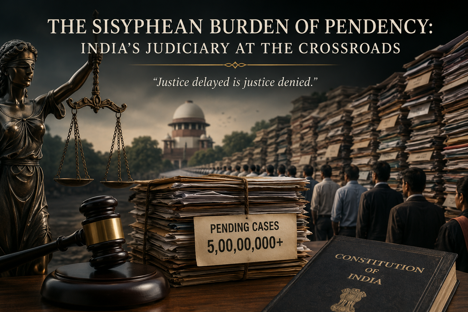 The Sisyphean Burden of Pendency: Indian Judiciary at the Crossroads