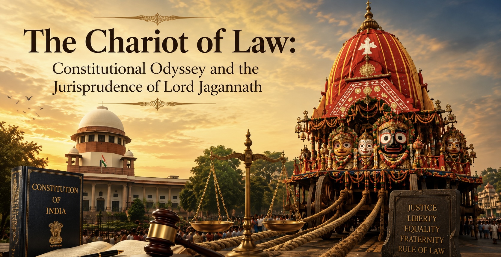 The Chariot of Law: Constitutional Odyssey and the Jurisprudence of Lord Jagannath